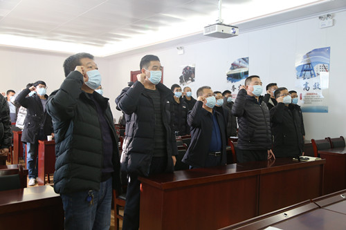 陜煤建設(shè)機(jī)電安裝公司組織開展安全警示教育活動