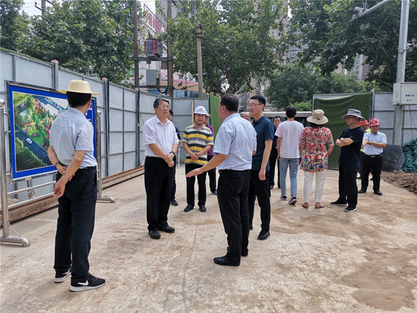 咸陽市人大副主任薛沛蒞臨咸陽市城市停車場(chǎng)BOT項(xiàng)目調(diào)研