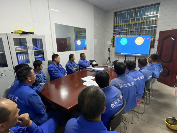 陜煤建設(shè)機(jī)電安裝公司全力以赴保安全，促生產(chǎn)
