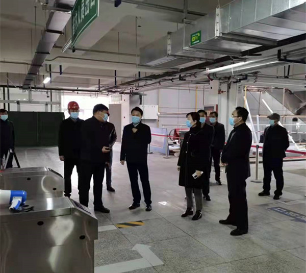 彬州市市長陳加寶、副市長張虹一行蒞臨銀西高鐵彬州東站前廣場項(xiàng)目指導(dǎo)工作