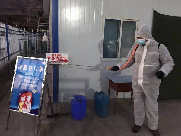 陜煤建設礦建二公司王峰項目部：疫情防控不松懈 生產生活不掉線