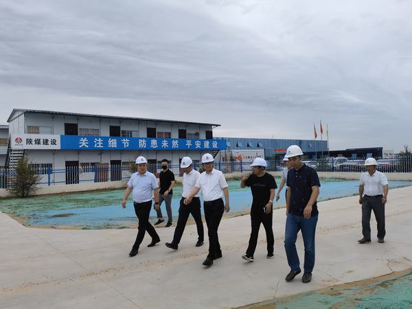 榆林市委副書記、市委黨校校長李雄斌一行蒞臨榆林市委黨校新校區(qū)建設(shè)項(xiàng)目檢查指導(dǎo)工作