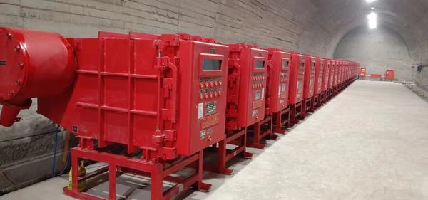 陜煤建設(shè)韓城分公司施工的王峰礦井下主排水泵房1#主排水泵試運(yùn)轉(zhuǎn)取得圓滿成功