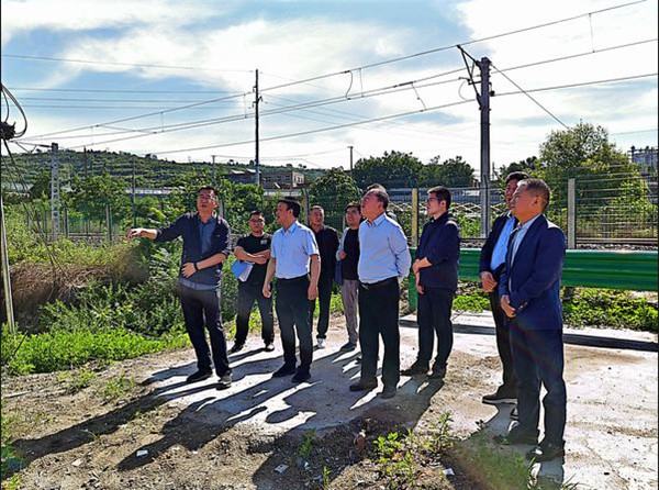 銅川市交通運(yùn)輸局局長(zhǎng)路學(xué)敏蒞臨川耀PPP項(xiàng)目督導(dǎo)檢查工作