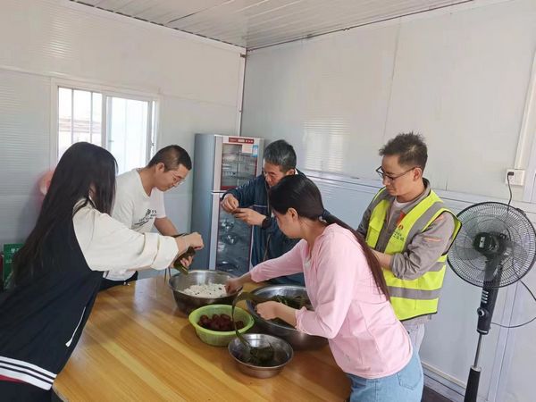 陜煤建設(shè)天工公司土建二部：一“粽”濃情，一“粽”鄉(xiāng)愁