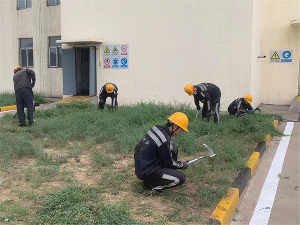 陜煤建設(shè)洗選煤運營公司神渭首端運營項目部： 美化環(huán)境 煥然一新 打造衛(wèi)生標準化