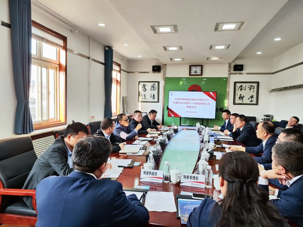 陜西建設(shè)機械股份有限公司蒞臨陜煤建設(shè)銅煤公司進行考察交流