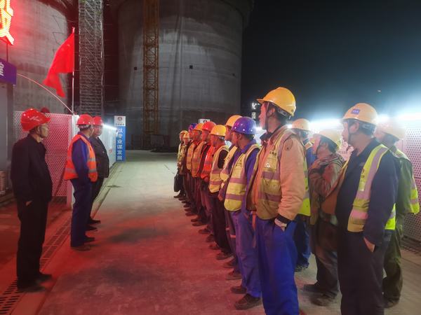 陜煤建設(shè)天工公司彬長(zhǎng)660MWCFB示范電廠工程項(xiàng)目部：凝心聚力拼百日，齊抓共管保安全