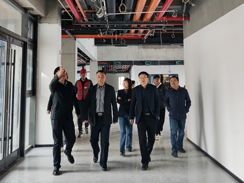 中共陜西省委黨校（陜西行政學院）調(diào)研組一行蒞臨中共榆林市委黨校新校區(qū)建設(shè)項目調(diào)研指導工作