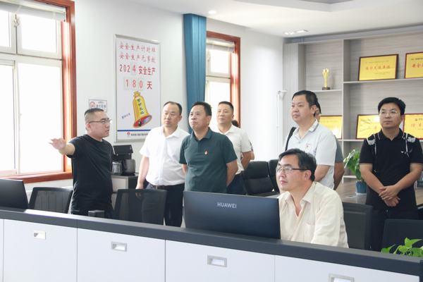 煤炭工業(yè)西安工程造價管理站到銅煤公司調(diào)研指導工作