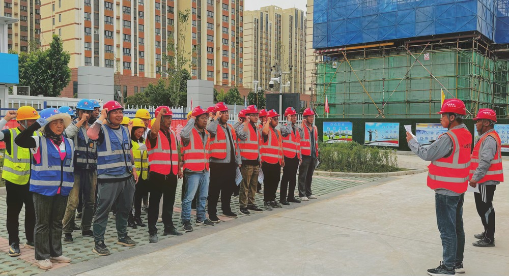 陜煤建設(shè)天工公司土建第十一項(xiàng)目部：合“三力”，筑牢安全防線