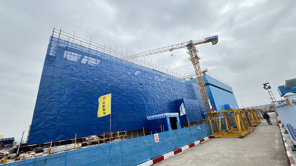 陜煤建設(shè)銅煤公司第二十一項目部：爭分奪秒保工期  項目施工跑出“加速度”