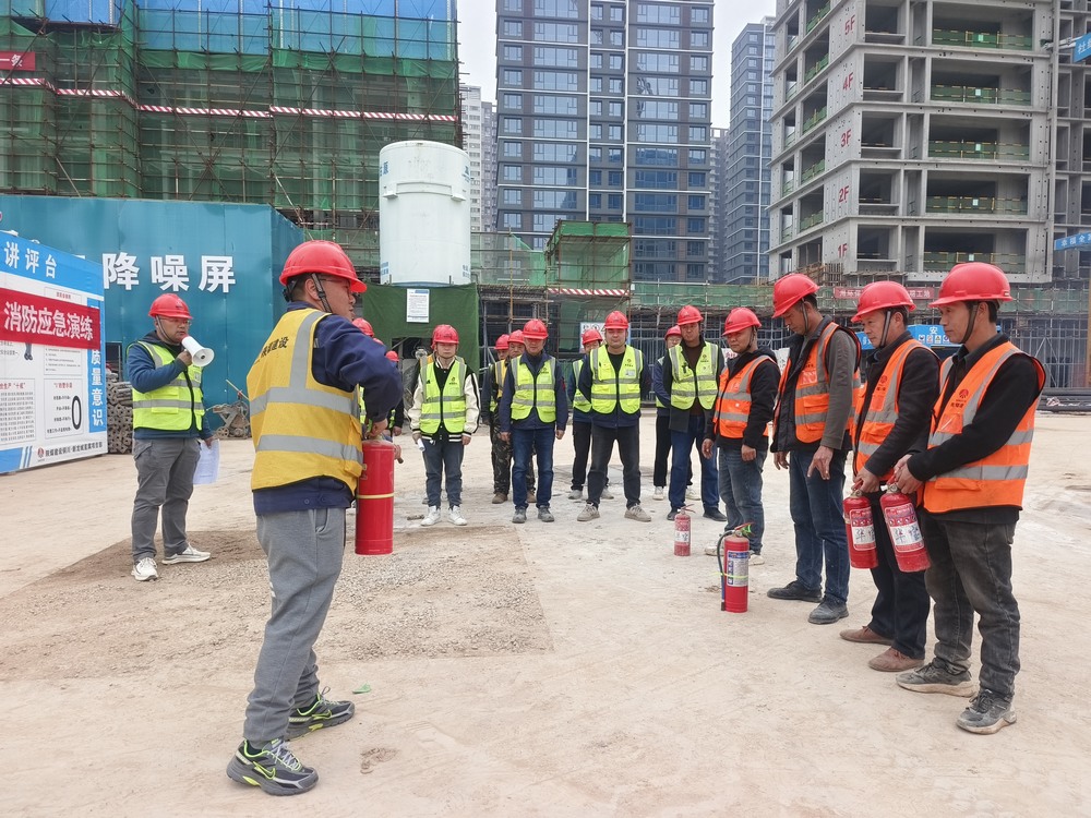 陜煤建設銅煤公司各基層項目部積極開展消防宣傳月活動