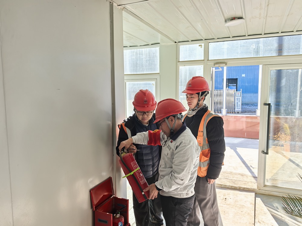 陜煤建設(shè)天工公司新疆第一項目部：開展安全“花樣”活動，推動“百安行動”行穩(wěn)致遠