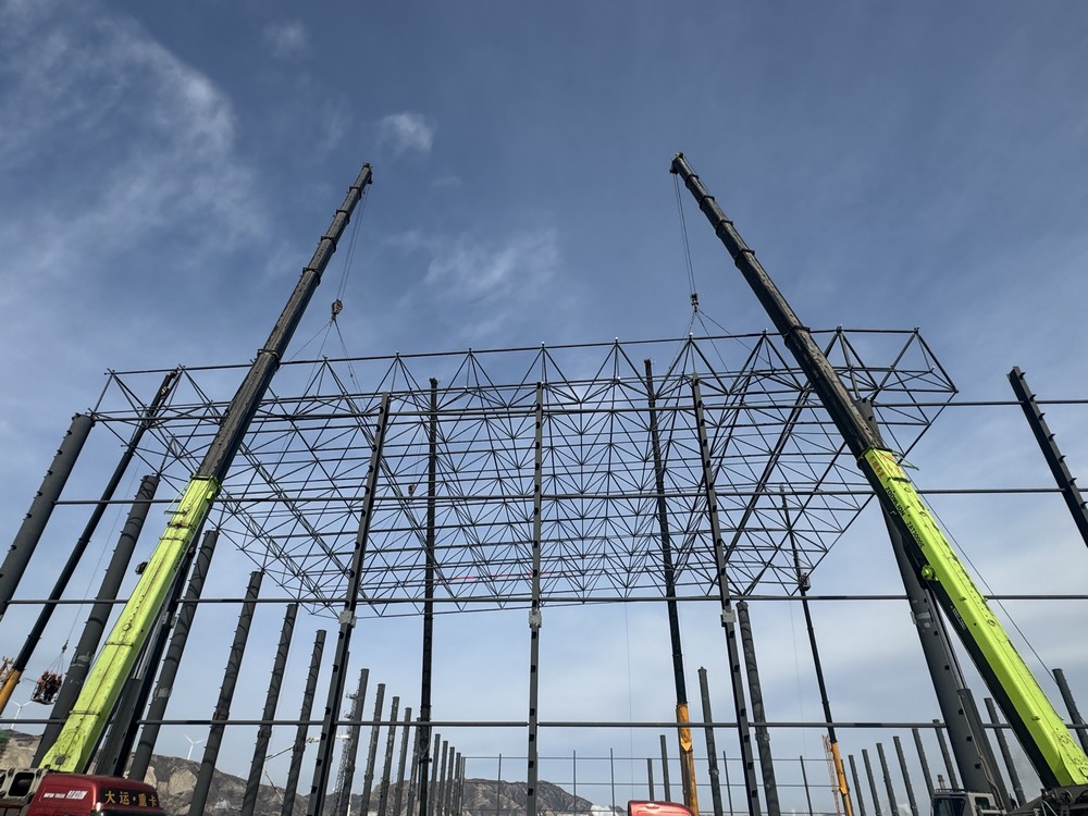 陜煤建設(shè)天工公司土建第二十一項目部：勇戰(zhàn)低溫，擎起建設(shè)新高度