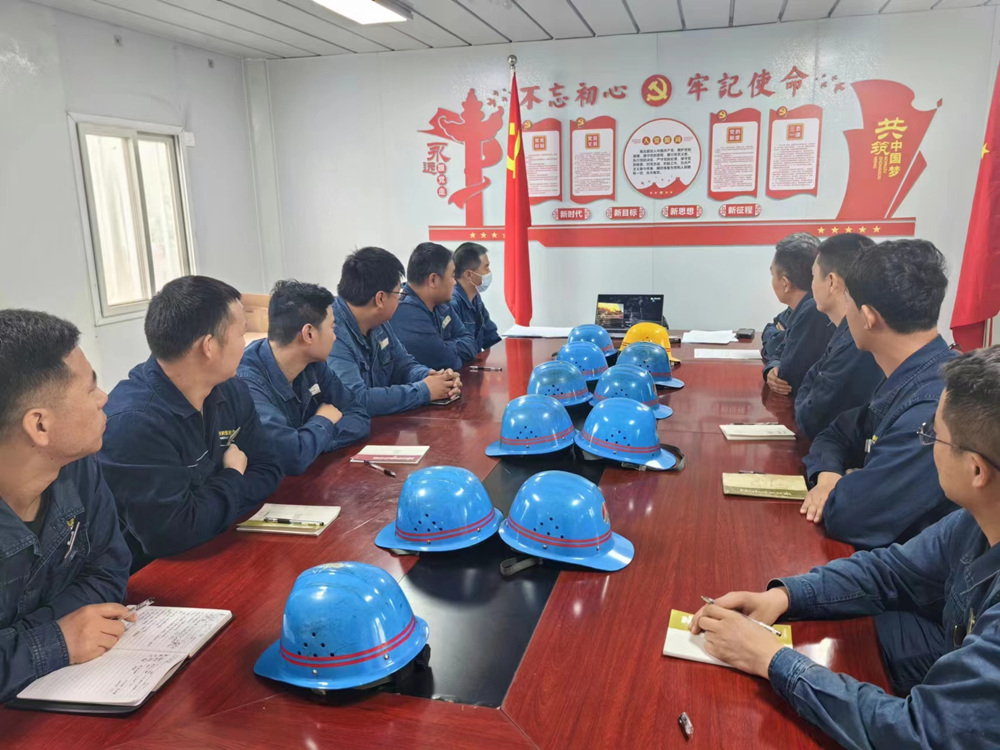 安全行動(dòng)戰(zhàn)歲末 生產(chǎn)防線筑新基