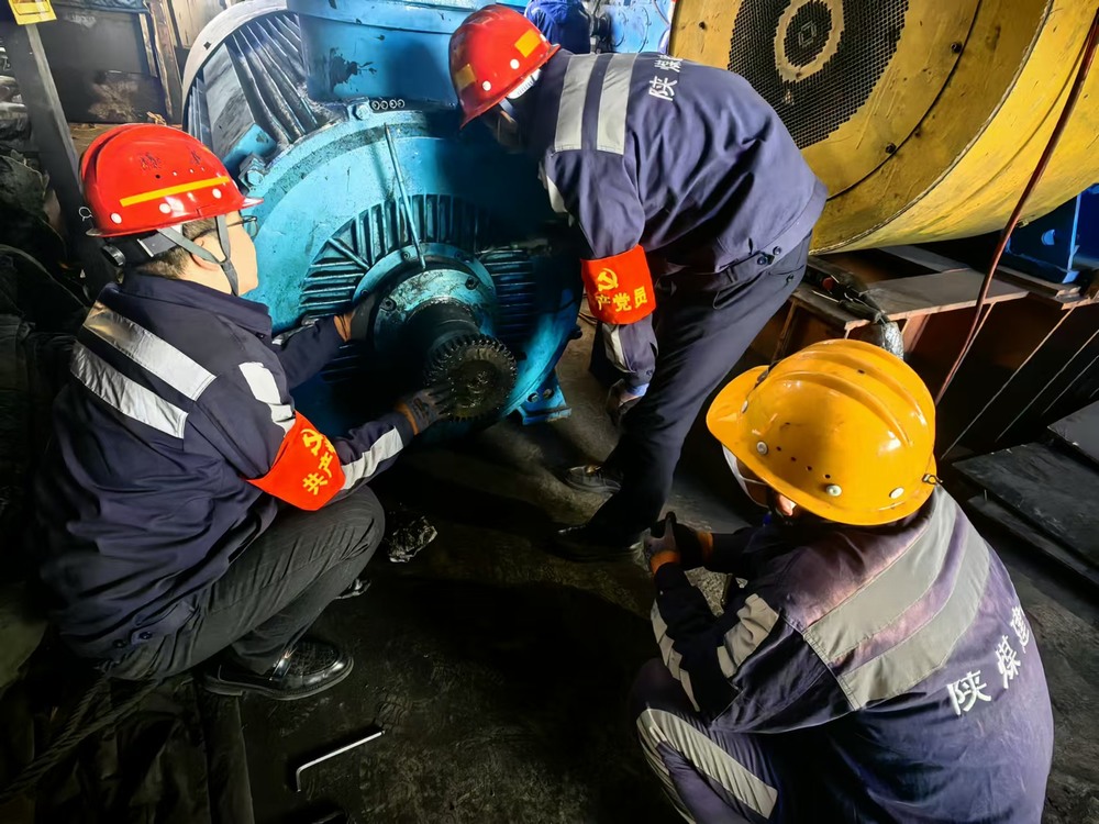 陜煤建設(shè)洗選煤運營公司檸條塔運營項目部：站好新年第一崗，揚起歲首奮斗帆