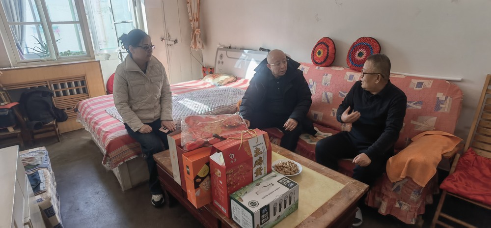 陜煤建設(shè)天工公司：辭舊迎新送溫暖，殷殷關(guān)懷暖人心