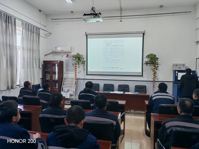 陜煤建設(shè)洗選煤運(yùn)營(yíng)公司澄合山陽運(yùn)營(yíng)項(xiàng)目部：齊力奮進(jìn)開新局，收心歸位起好步