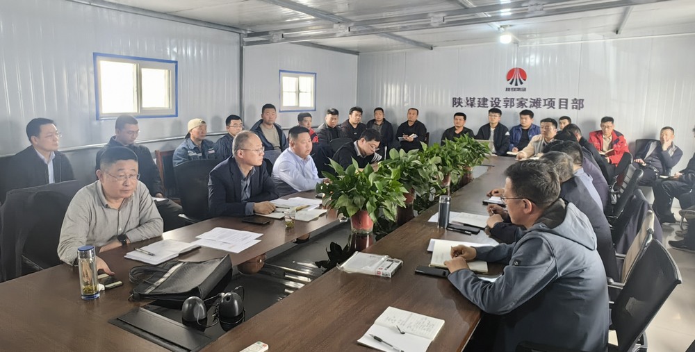 趙敬凱、劉保江到郭家灘項(xiàng)目檢查指導(dǎo)工作