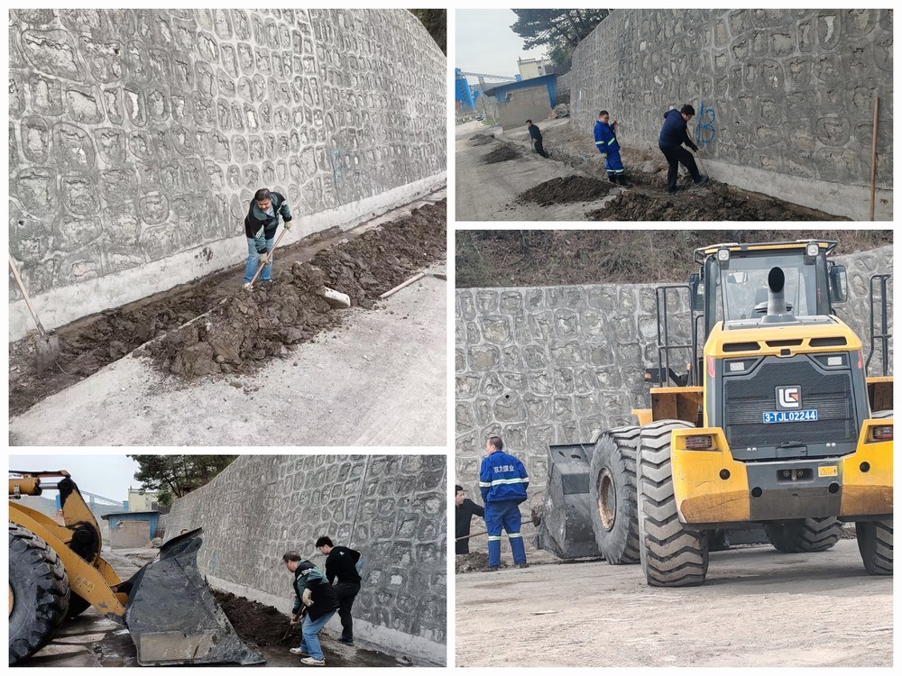 陜煤建設天工公司機電安裝項目黨支部：黨建引領(lǐng)聚合力，義務勞動展風采