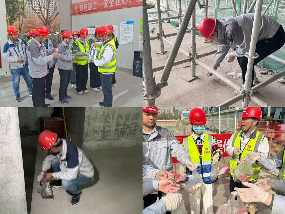 陜煤建設(shè)天工公司土建第二十七項(xiàng)目部：“小煙頭” 撬動(dòng) “大安全”，安全與綠色共筑工地 “防護(hù)網(wǎng)”