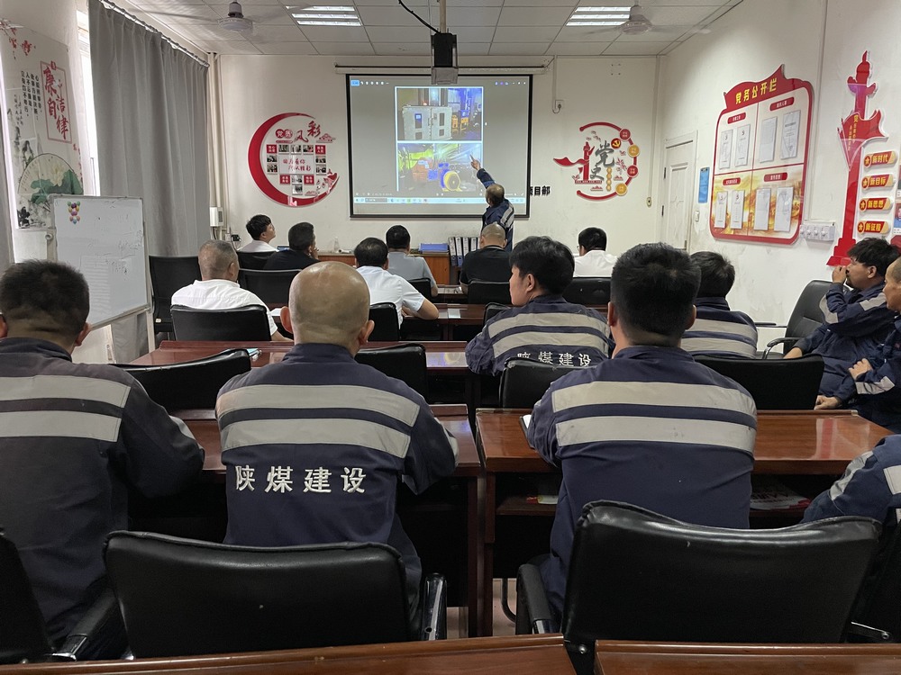 陜煤建設(shè)洗選煤運(yùn)營(yíng)公司檸條塔運(yùn)營(yíng)項(xiàng)目部：安全生產(chǎn)常抓不懈，手指口述挖掘潛能