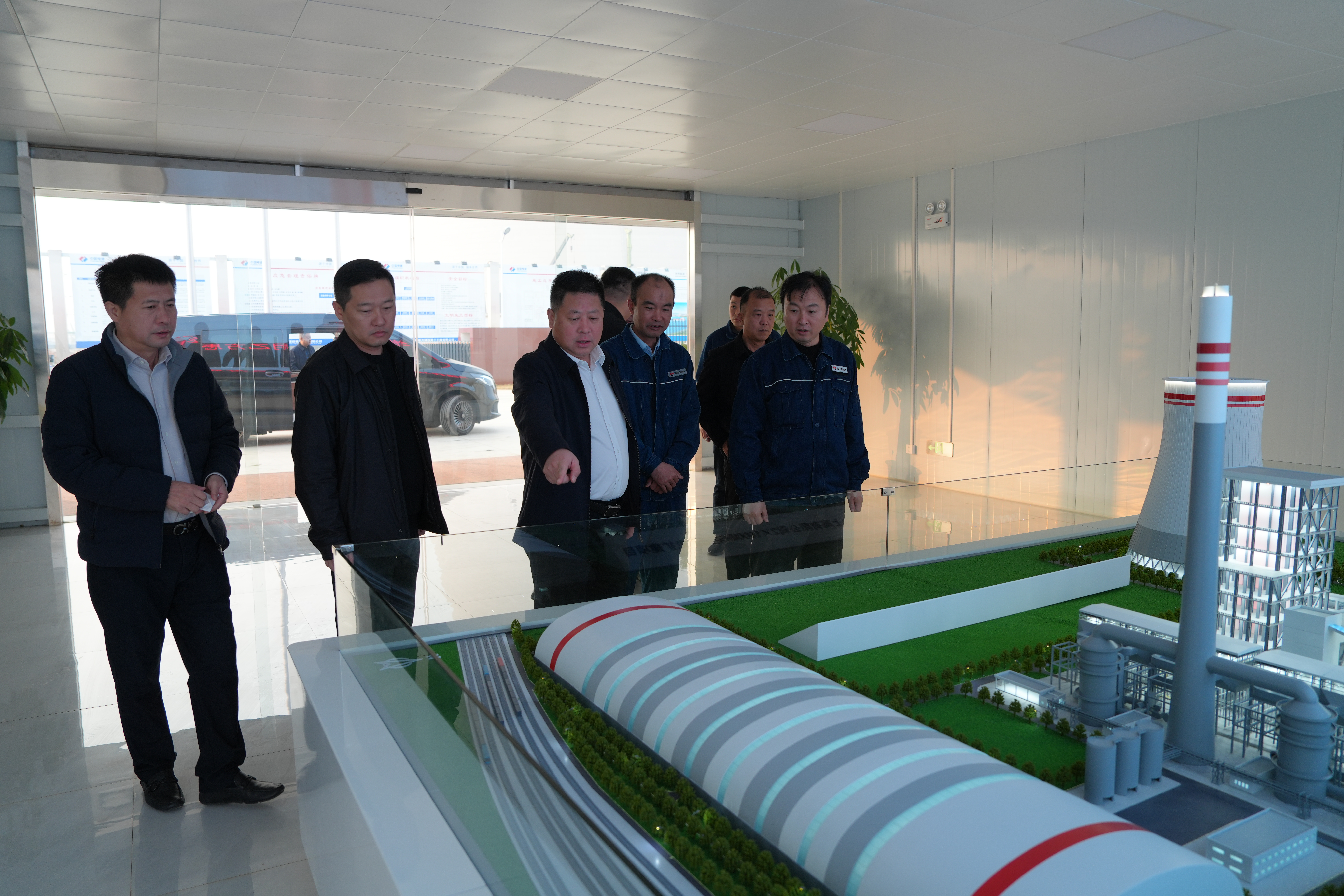 陜煤建設(shè)集團與陜煤電力上高公司就深化合作開展座談交流