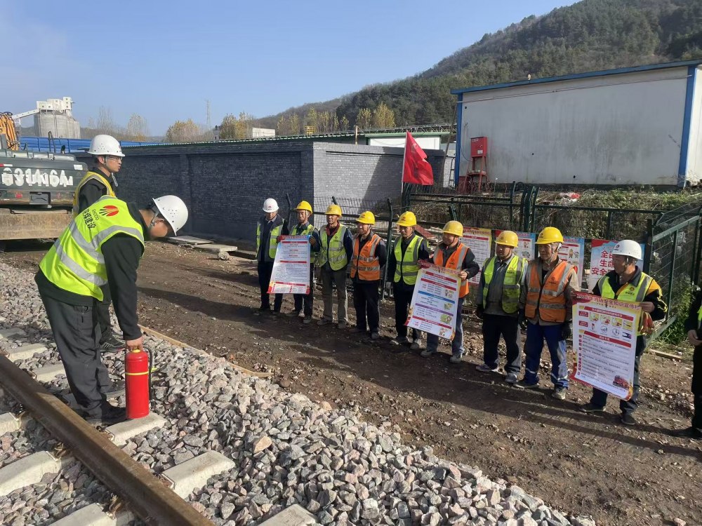 陜煤建設(shè)路橋分公司防管結(jié)合多措并舉，筑牢消防安全屏障