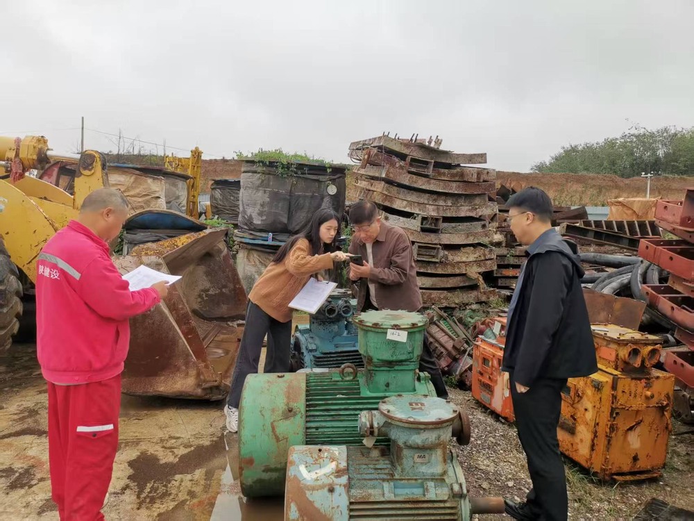 陜煤建設礦建二公司：廢舊設備處置交出提質(zhì)增效答卷