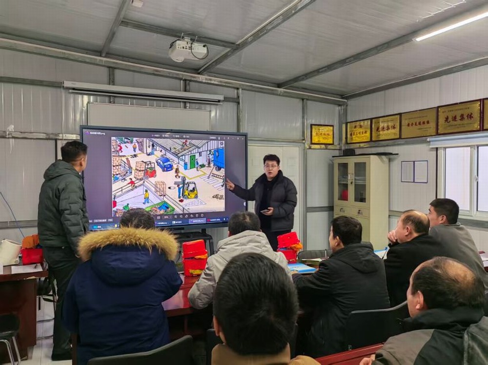 陜煤建設(shè)洗選煤運(yùn)營(yíng)公司第三項(xiàng)目部：節(jié)前筑防線 嚴(yán)管保平安