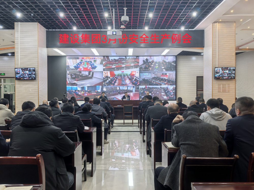 陜煤建設(shè)組織召開3月份安全生產(chǎn)例會(huì)