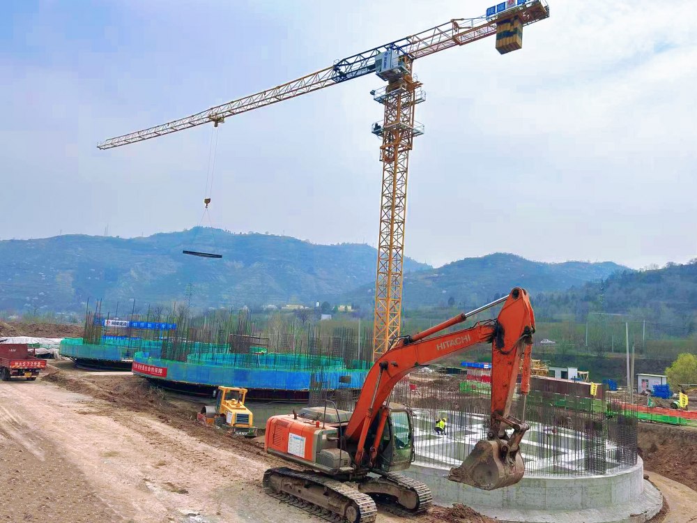 陜煤建設韓城分公司土建第六項目部：韓城北站物流集運中心項目滿弓沖刺搶開局